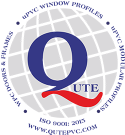 Qute ISO 9001:2015 certified badge